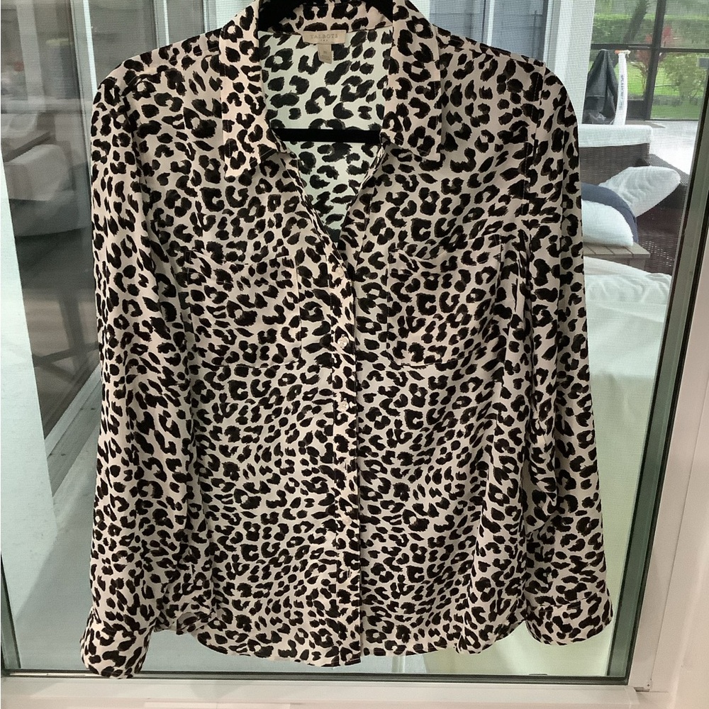 Leopard Print Women's Top